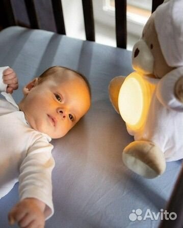 Музыкальный мишка ночник