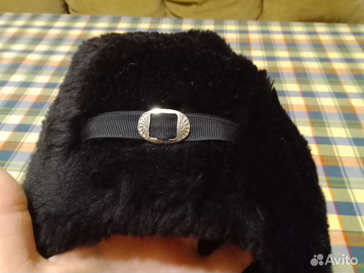 Детская цигейковая шапка