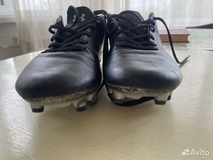 Бутсы кожаные 33-34р