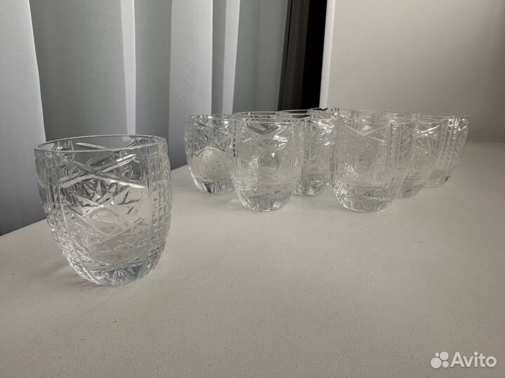 Стопки хрустальные СССР