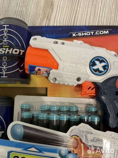 Игра детская X-Shot стрелять по банкам