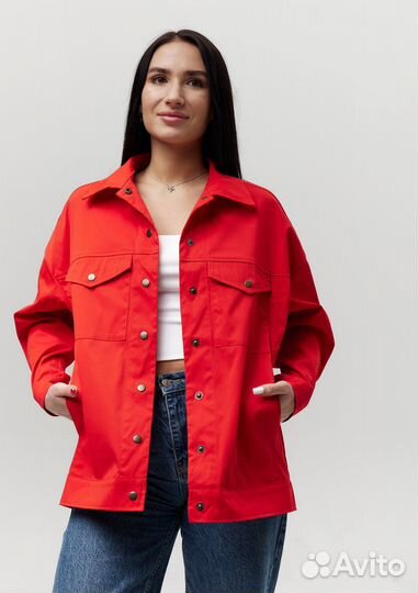 Куртка-рубашка Джинсовка aichy