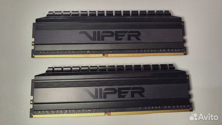 Оперативная память ddr4 16gb patriot viper