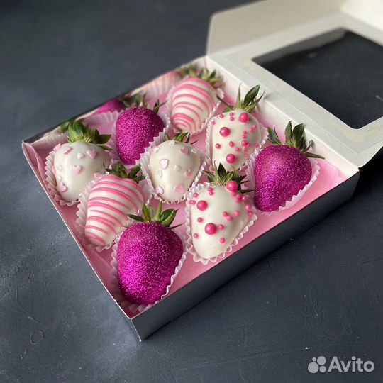 Клубника в шоколаде букет из клубники