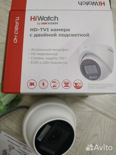 Камера HiWatch DS-T503A(B) (2.8mm) с микрофоном