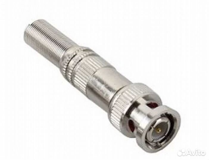 Разъёмы для видеонаблюдения BNC 100шт