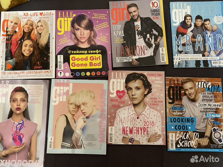Журналы «elle girl”