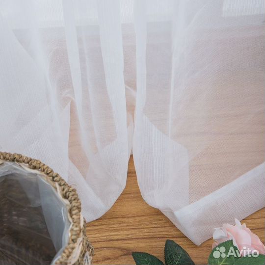 Тюль под лен