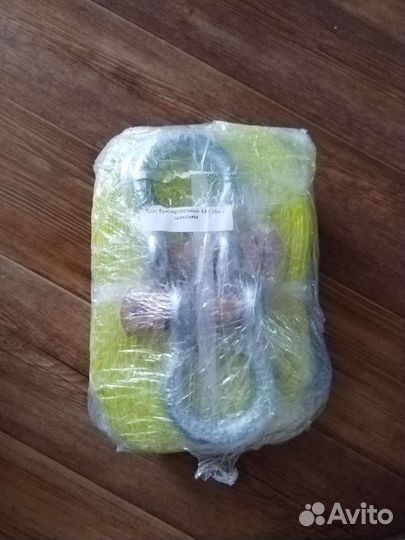 Трос буксировочный 14тонн 10 метровый с шаклами