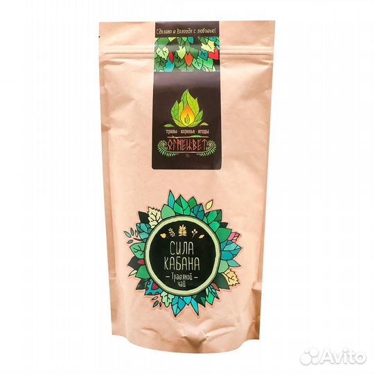 Травяной чай Сила кабана (herbal tea) Огнецвет 100