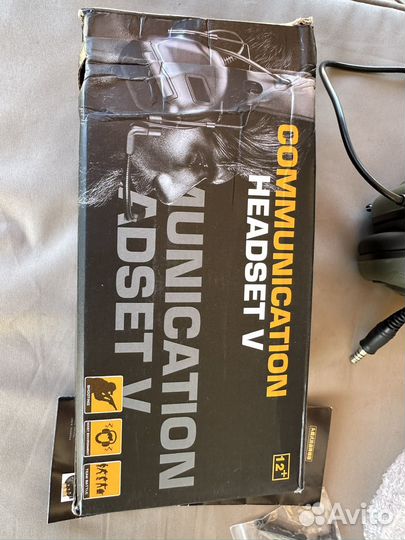 Наушники тактические для страйкбола headset v