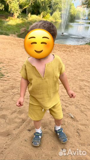 Костюм Муслин размер 92, 116
