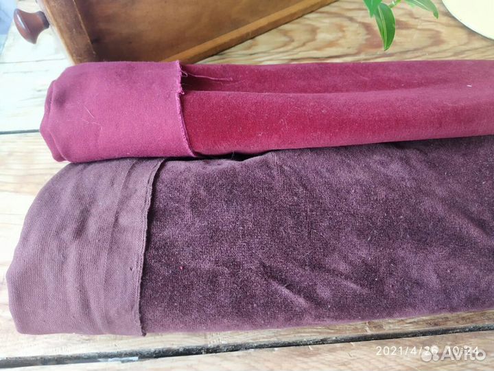 Плюш, бархат СССР