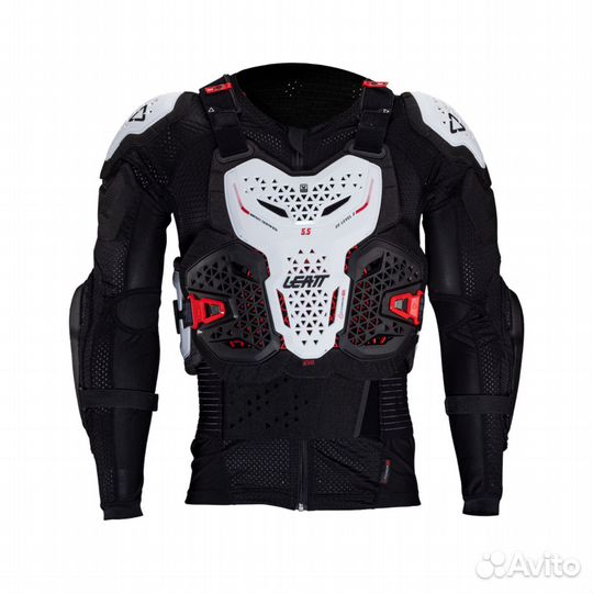 Белая Черепаха Leatt Body Protector 5.5 Evo White