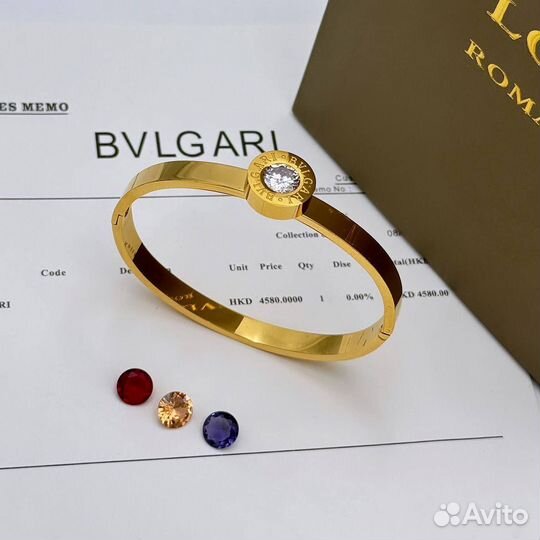 Bulgari серьги колье браслет