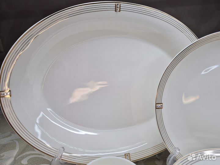 Посуда серии style шикарная со стразами