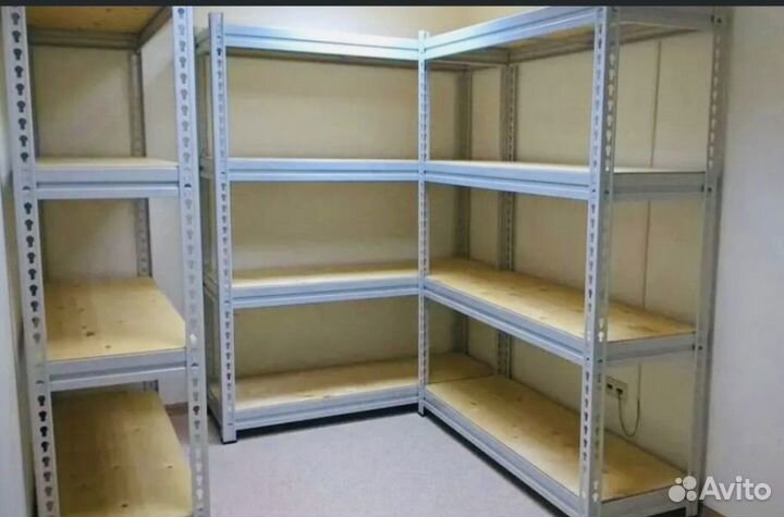 Стеллаж складской металлический новый мс-Т