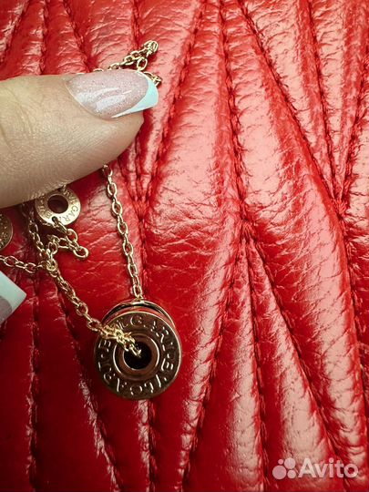 Bvlgari кулон Zero vgold