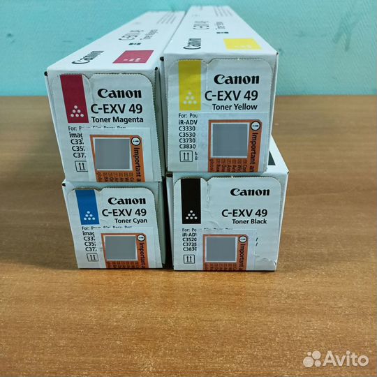 Тонер Canon C-EXV 49 оригинал