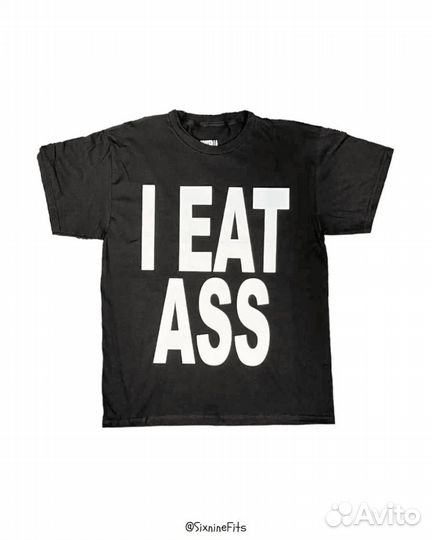 Футболка I eat ass y2k