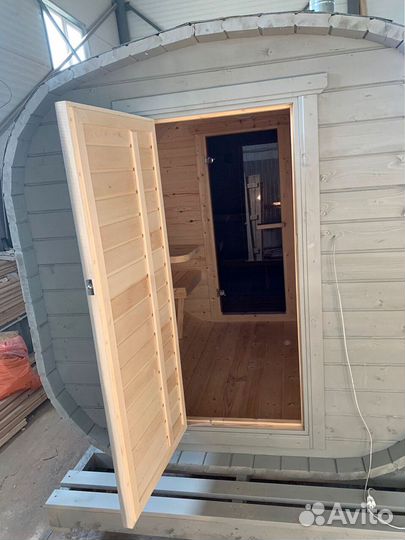 Баня-бочка квадро с доставкой