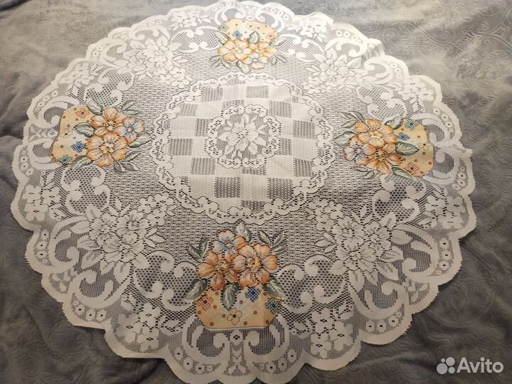 Скатерть круглая
