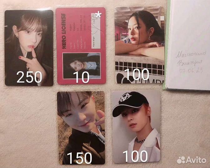 Kpop карты theboyz, seventeen, kepler, newjeans