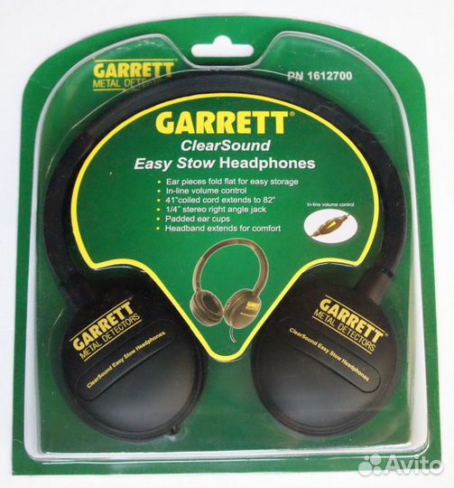 Наушники для металлоискателя