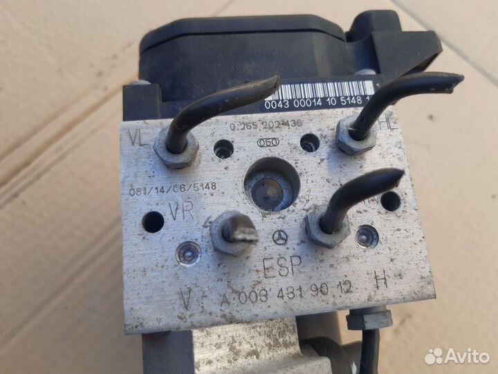 Блок абс abs мерседес w210