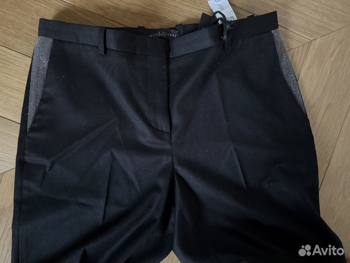 Fabiana filippi новые брюки оригинал р.40 (черные)