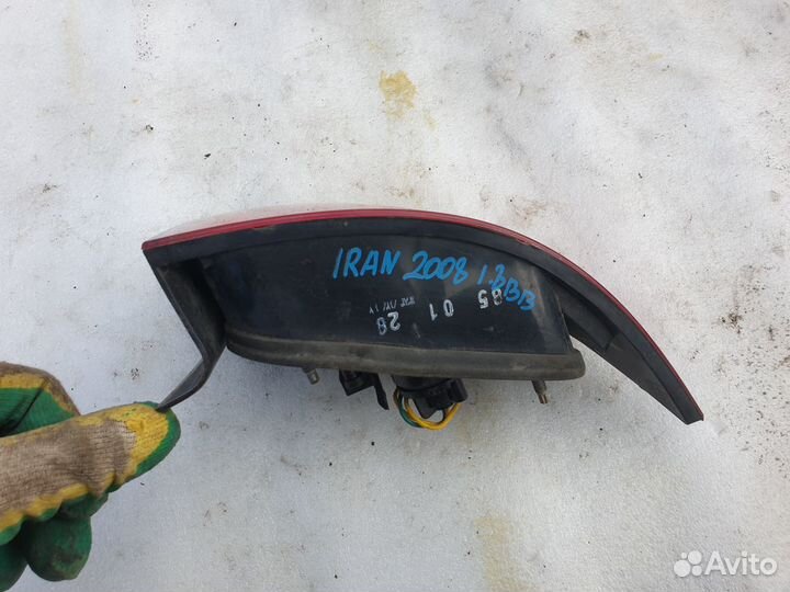 Фонарь задний правый наружный Iran Khordo Samand