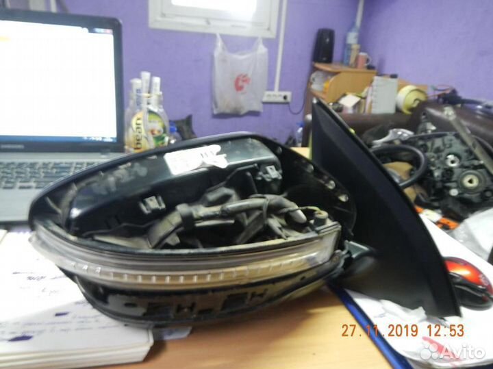 Зеркало правое электрическое Nissan Qashqai J11