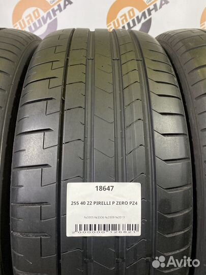 Pirelli P Zero PZ4 255/40 R22 103V