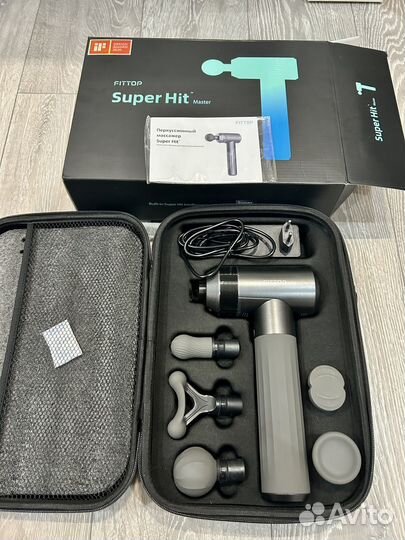 Перкуссионный массажер Fittop Super Hit Master