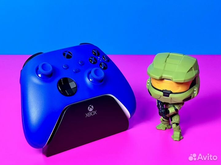 Xbox Controller Model 1914 Shock Blue (синий)