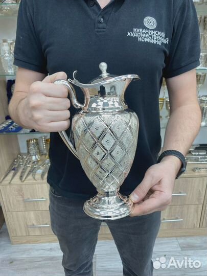 Кувшин из серебра 925 пробы на 1400 мл