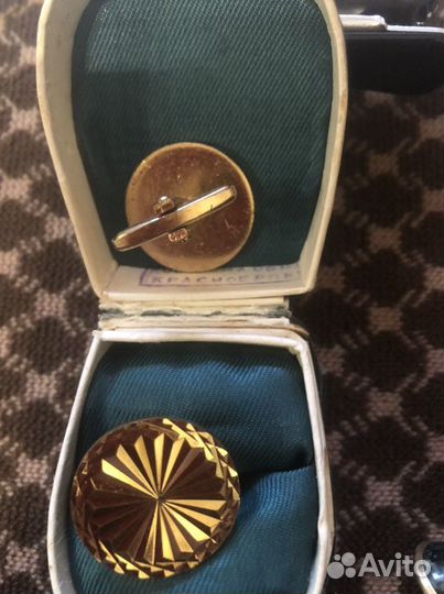 Запонки мужские СССР