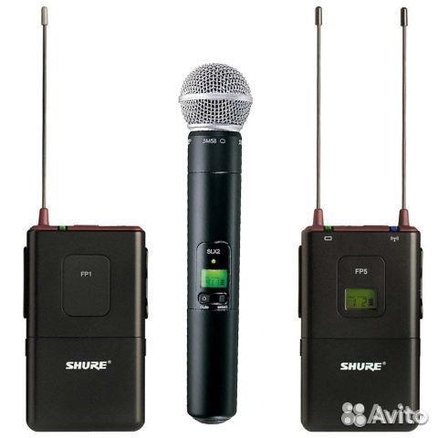 Shure SLX/FP/sm58-G5 (494-518MHz)