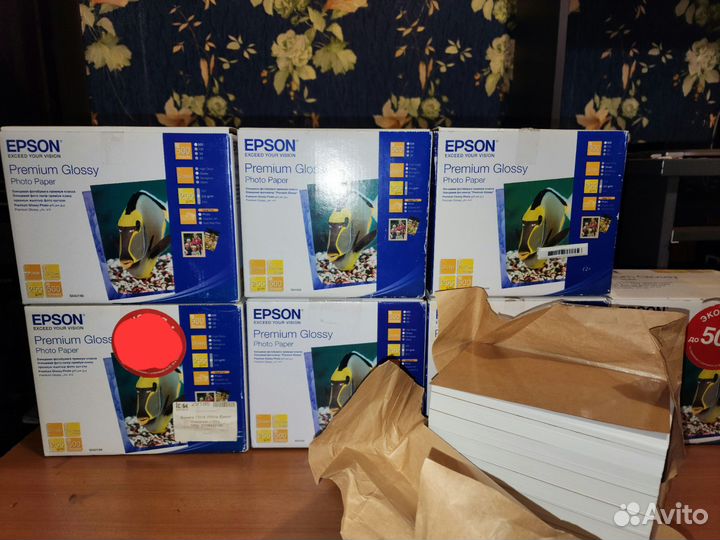 Бумaгa Epsоn Рremium Glоssy Рhоtо Рaрer Оригинал