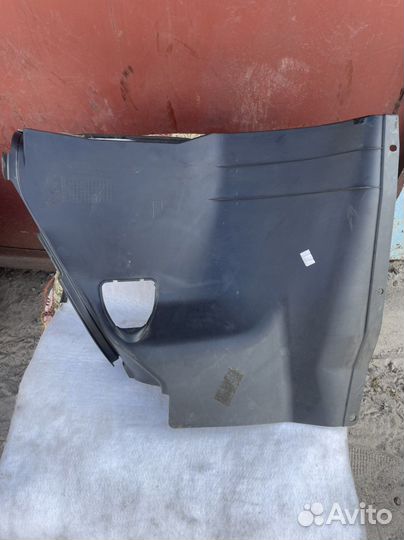 Обшивка багажника Chevrolet Lanos