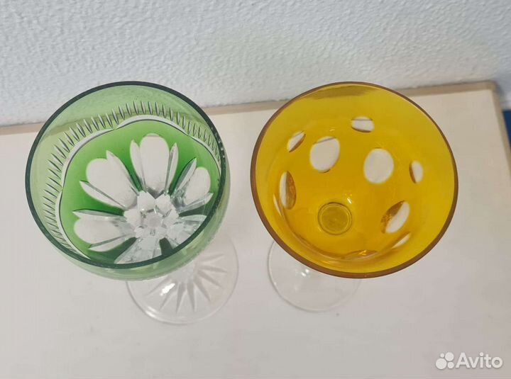 Фужеры хрустальные СССР