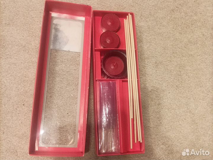 Подарочный набор свечей с благовониями