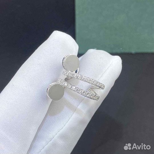 Серьги Cartier из золота с бриллиантами 0,43ct