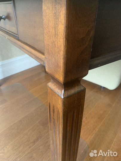 Стол компьютерный письменный, США, массив дерева