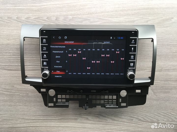 Магнитола Mitsubishi Lancer X + физические кнопки