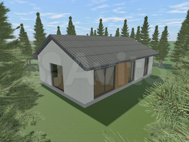 Дом 81 м² на участке 6 сот.