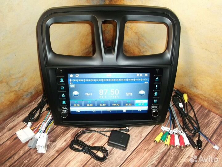 Магнитола Renault Sandero Android с крутилками