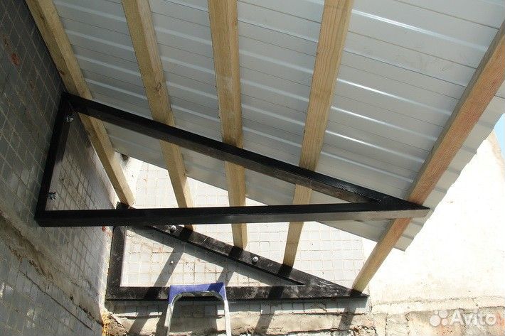 Крыша на балкон и лоджию