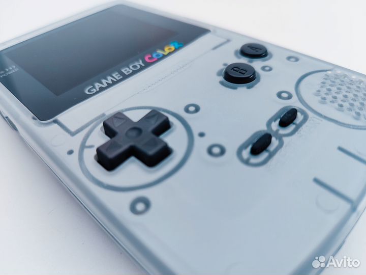 IPS/oled Gameboy Color «Grey Stone» + чехол