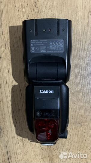 Вспышка canon speedlite 600ex rt